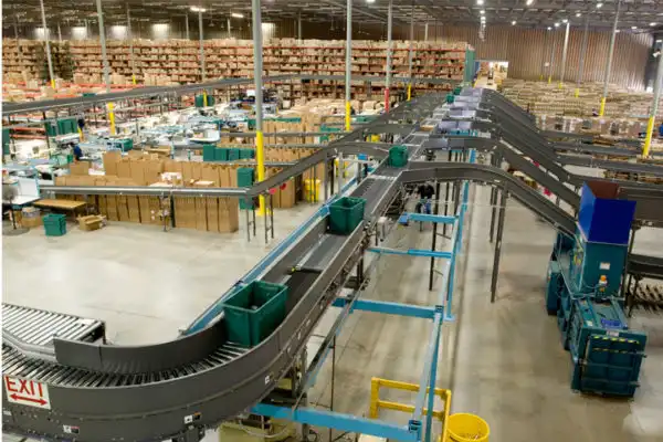 Efficient supply chain management within a warehouse